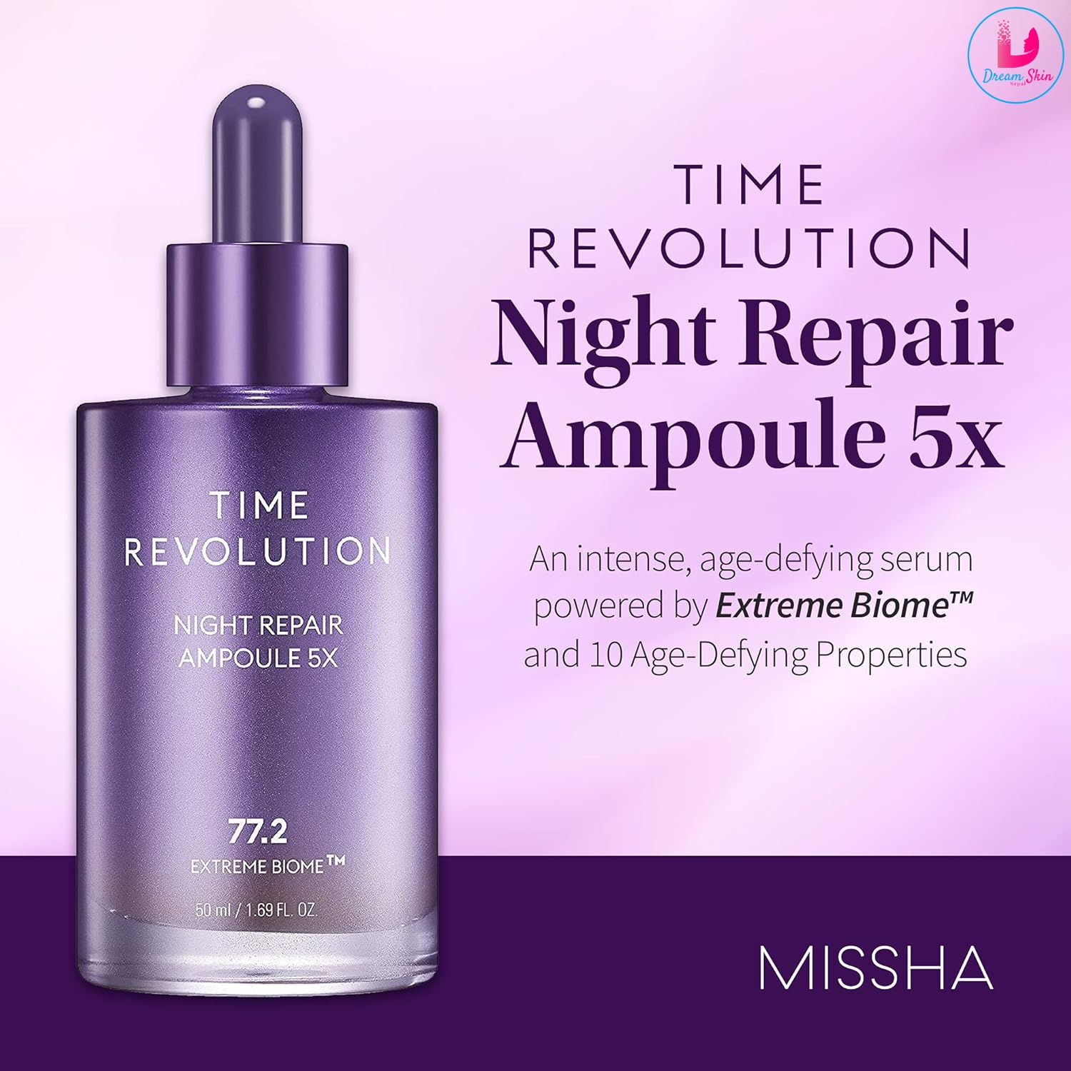 MISSHA Time Revolution Night Repair Ampoule 5X (50ml)